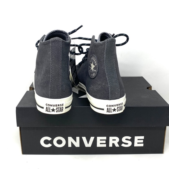 💖MEGA SALE💖Converse Chuck Taylor All Star High Top Gray Suede Women's 173070C - Picture 8 of 10